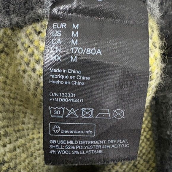 Pringle of Scotland x H&M Argyle Knit Midi Pencil Wool Skirt M Academia Preppy - Picture 6 of 10